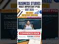 100 Most Important Questions 🔥 | CUET 2026 Business Studies | Part 1 | Sanskriti Ma’am | Rank Edge