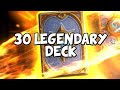 30 LEGENDARIES IN  HEROIC TAVERN BRAWL [Hearthstone]