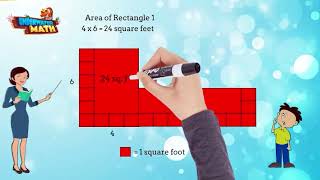 Area of Composite Figures -3rd Grade