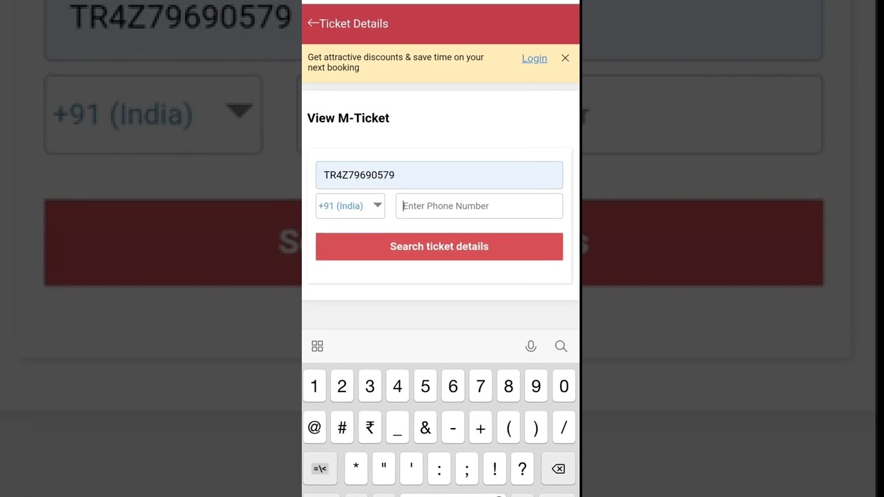 How to check red bus ticket // Red bus ticket print.