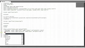 HTML tutorial #3: Text Input Element and Submit Button