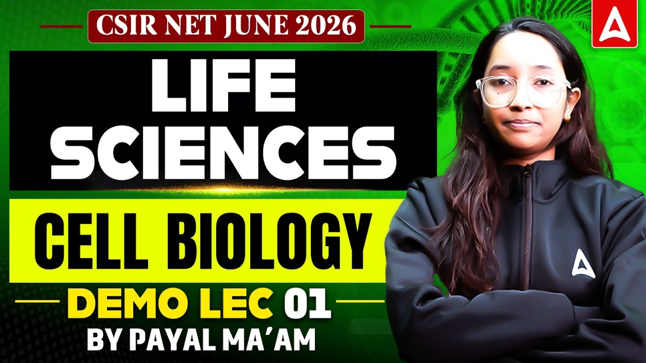 CSIR NET June 2026 | CSIR NET Life Science Cell Biology Classes | Demo ...
