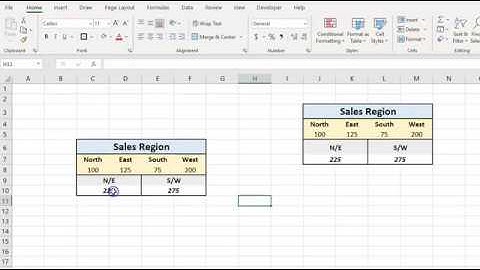 Moving Merged Cells in Excel