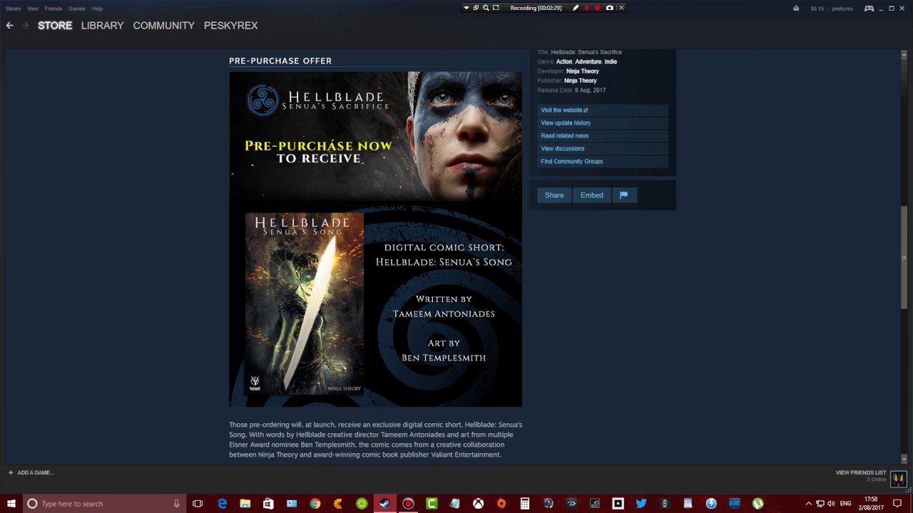 How to preorder a game from Steam WARNING (Cringeworthy watch at your