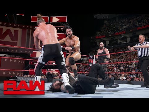 Braun Strowman turns on Roman Reigns during tag team main event: Raw, Aug. 27, 2018