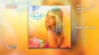 Celebrity Addison Rae - Times Like These [360RA Stems | Hidden and Background Vocals] Wealth