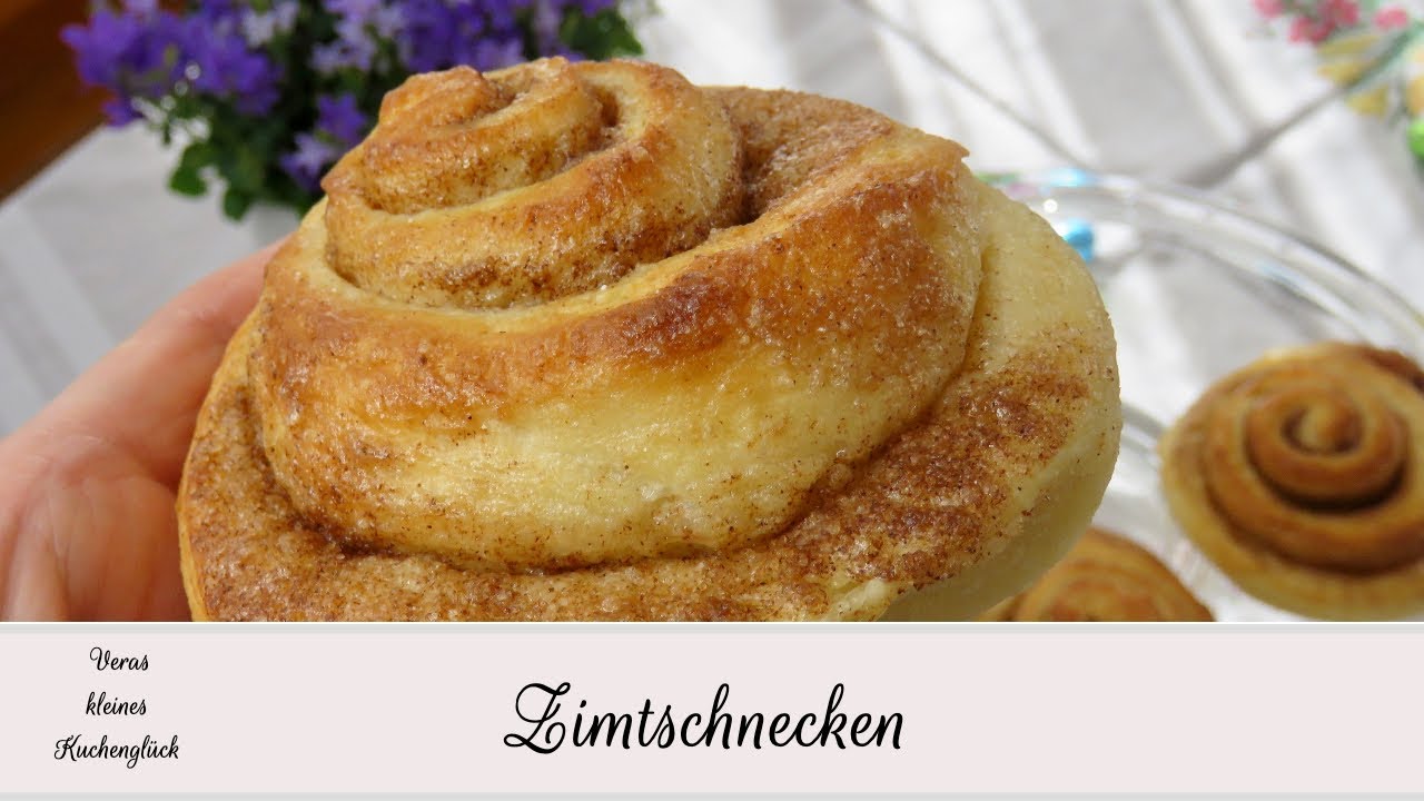 Zimtschnecken / Cinnamon Rolls - YouTube