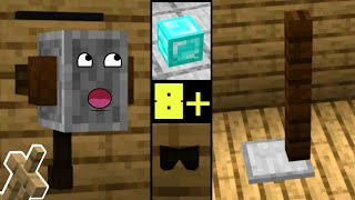 8 Armorstand Build Ideas For Minecraft (Tutorial) (Part 2) | Mine Hackzz