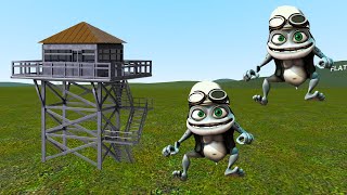 Crazy Frog Vs Towers In Garry's Mod !!