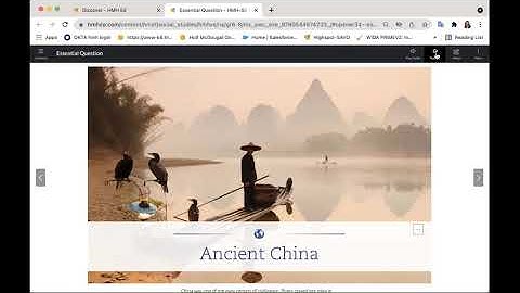 HMH SS teacher dashboard