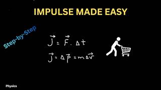 Impulse — Change in Momentum- STEP-BY-STEP Guide, J = FΔt, Δp, 3 EXAMPLES (Physics 11)