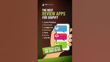 Best review apps for shopify