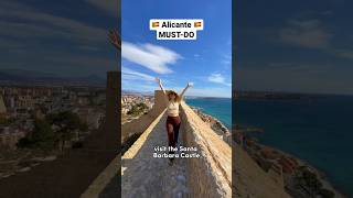 Do this in ALICANTE! 🏰🇪🇸 #travelshorts #shorts #spain #alicante