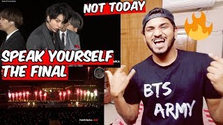 BTS - 'NOT TODAY' LIVE AT SPEAK YOURSELF THE FINAL IN SEOUL - FJ MANIA REACTION