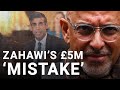 Nadhim zahawi admits to the careless tax mistake that cost him 5m