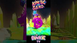 🌈 Kinetic Sand Learn Numbers 1–100 Adventure with Rolling Bowling Ball Fun | Binkie TV