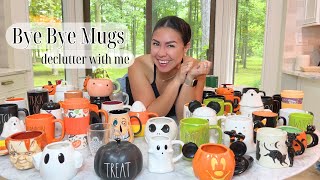 New Fall/Halloween Mugs Declutter + Organize with Me 2023 !