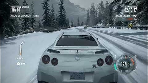 Need For Speed Run Nissan Gtr R-35 Interstate 70 Grand Mesa National Forest, CO