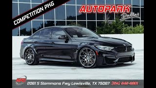 2018 Bmw M3 Compeion Package - For Sale
