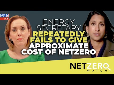 Energy Secretary repeatedly fails to offer up approximate cost of NetZero