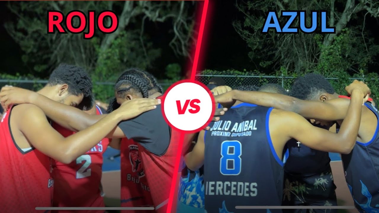 TORNEO 3X3 BASKETBALL - AZUL VS ROJO - YouTube