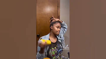 The LAZIEST but SLEEK High Bun w/ Weave in 60 seconds 👀💁🏽‍♀️#shorts