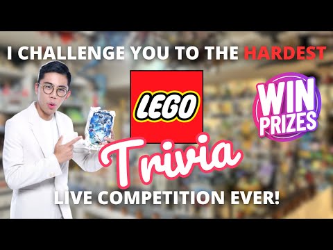 I Challenge YOU to the ULTIMATE LEGO TRIVIA CONTEST!