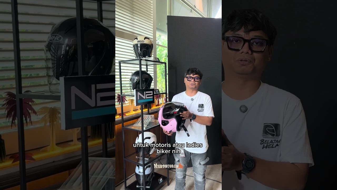 helm terbaru dari NHK, namanya N2 Series, bagusan mana menurut kalian?? 