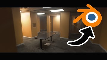 I made the Backrooms in Blender (The Process)