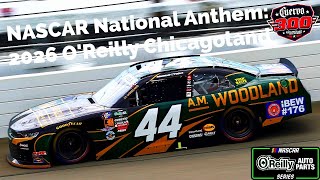 National Anthem for NASCAR O'Reilly Auto Parts Series: 2026 Cuervo 300