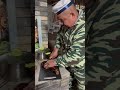 Грудинка на мангале #приколы #отдых