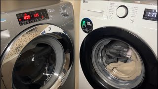 Candy VS LG | Wash Race | Synthetics 30°