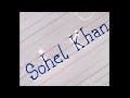 Sohel khan name status shorts