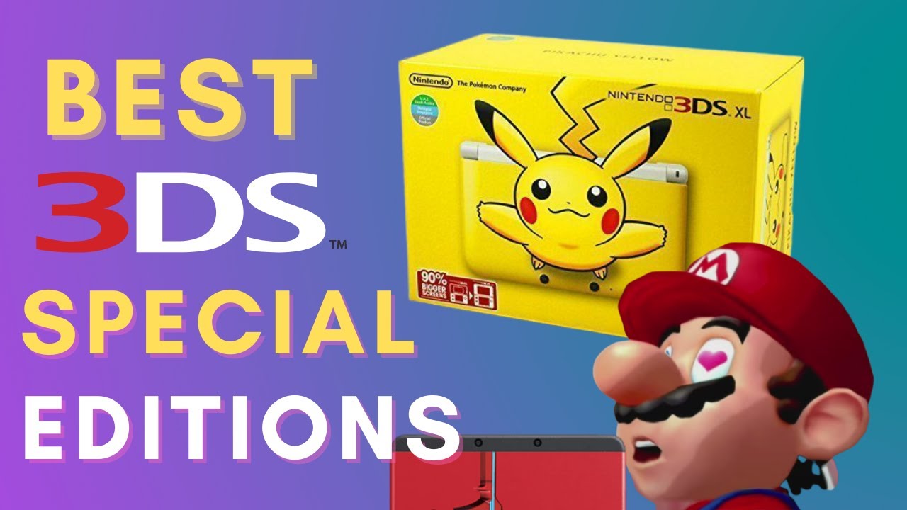 Top 5 Special Edition 3DS Consoles | That Nintendo Quality - YouTube