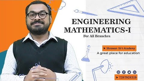 Lecture-2 Mean Value Theorem  By Shravan Pawar sir