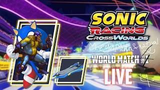 Mega Man Festival! - Sonic Racing: CrossWorlds
super
mods:
Tokyo 2020 Model by Sonen1: https://gamebanana.com/mods/623285
Cyberized AI Racer Voice Pack by Dead Line: https://gamebanana.com/sounds/82828
Zero Gravity Map Icons by MurfyDaMarfi: https://gamebanana.com/mods/624293
Garbage Puyo Over Spike by Star_Wyse: https://gamebanana.com/mods/650729
wanna talk with me or other viewers that have a urge for quickness? join the fabled fastness discord server here ! :
https://discord.gg/GtEM4WkKfy Mega Man Festival! - Sonic Racing: CrossWorlds
