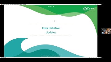 Kiwa Capacity Building Needs Assessment Webinar