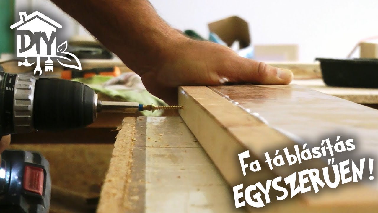Fa táblásítás EGYSZERŰEN! | Green Cottage DIY