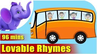 Wheels On The Bus and other Nursery Rhymes | 90 minutes Compilation By Appuseries