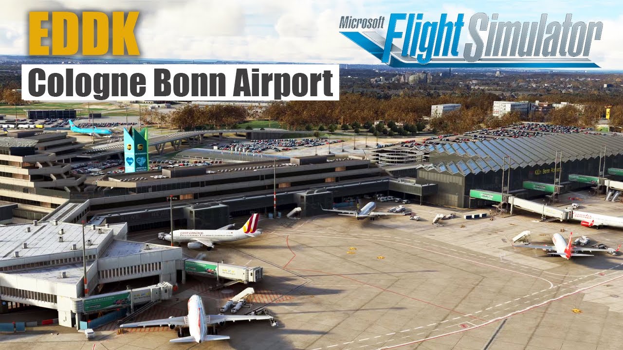 EDDK Cologne Bonn Airport Stunning 4K European Series In MSFS 2020 eddk-cologne-bonn-airport-stunning-4k-european-series-in-msfs-2020