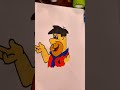 Easy Flintstone Art for Kids