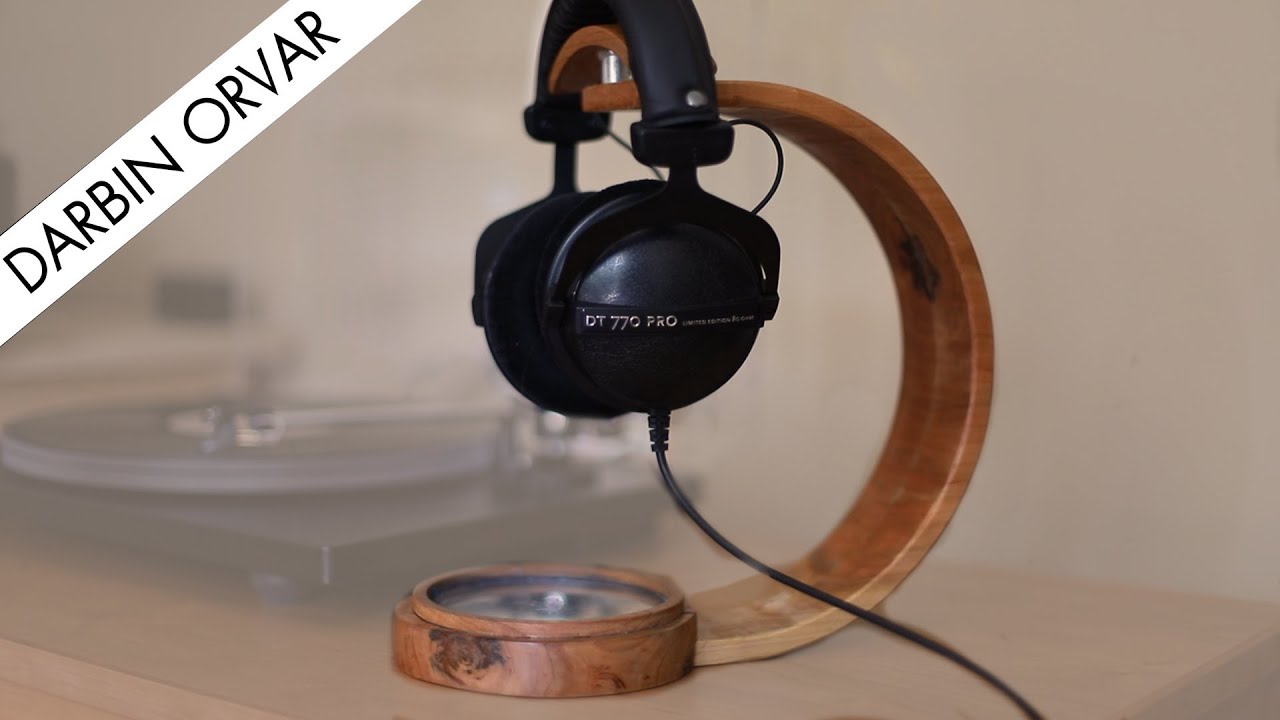DIY Headphone Stand with Free Woodworking Plans - Making Manzanita