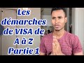 Dmarches visa de a  z