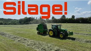 Silage! Bale’in! Lots of Combines! Claas!