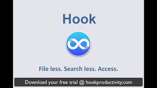 Hook Productivity Mac App A Cogsci Apps Invention
