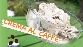 CREMA FREDDA AL CAFFE  classica come al bar, fatta in casa con la planetaria