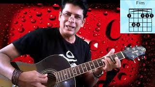 Guitar Teaching Made easy Lesson 3 Aaj Mein Upar added Chords Chart Chords Guitar amp Piano