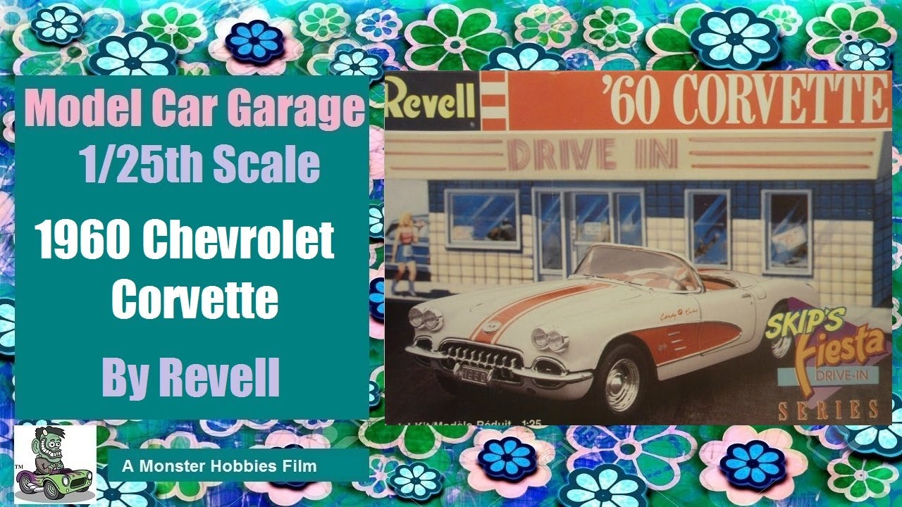 Гараж для моделей автомобилей — Chevrolet Corvette 1960 года от Revell | Видео распаковки набора ...