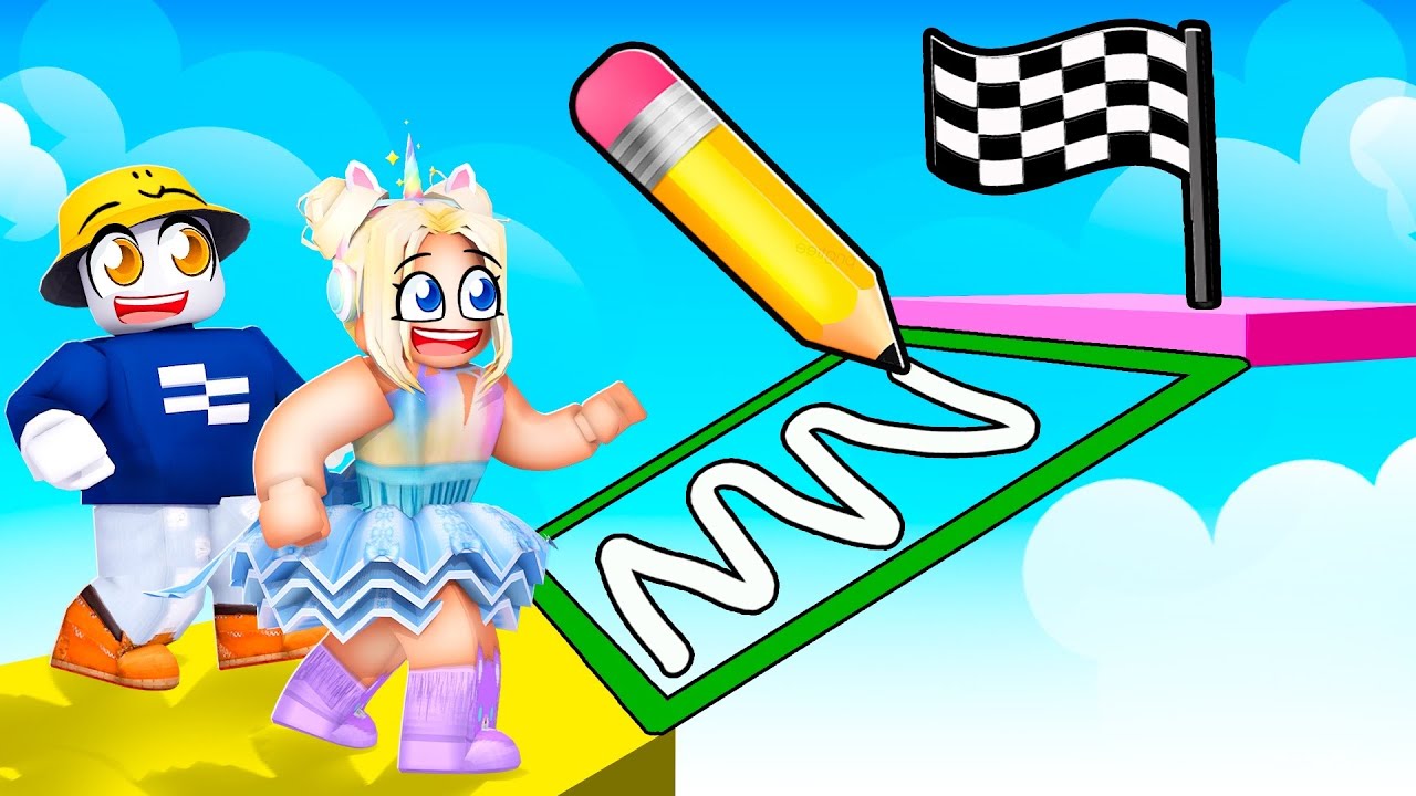 Diese OBBY MUSST du ZEICHNEN! Roblox