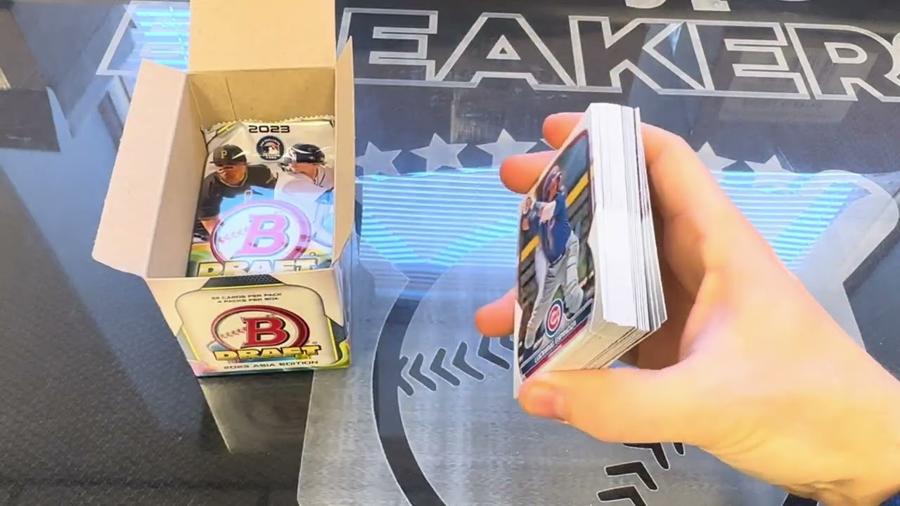 Product Preview: 2023 Bowman Draft Asia! Mojos!! - YouTube